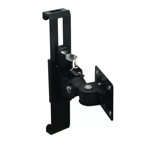 Security anti theft aluminum metal support 