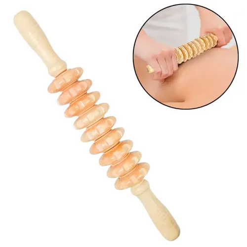Handheld Wooden Therapy Massage Tools Wooden Guasha Board