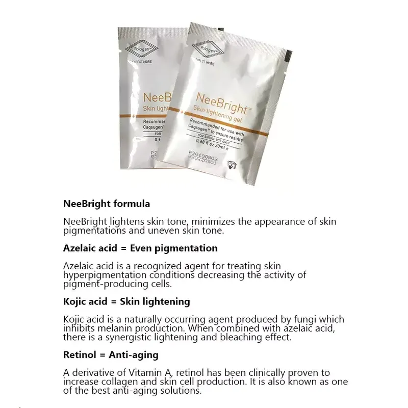 2 Kind Oxygen Facial Machine Gel -Skin Tighten Lightening Gel