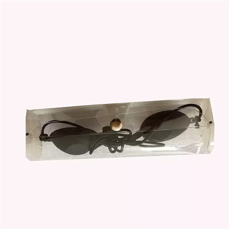 Laser protective eye mask black face doll e light machine customer