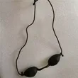 Laser protective eye mask black face doll e light machine customer