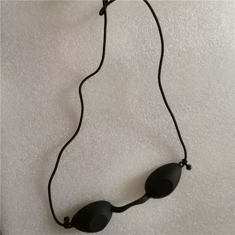 Laser protective eye mask black face doll e light machine customer
