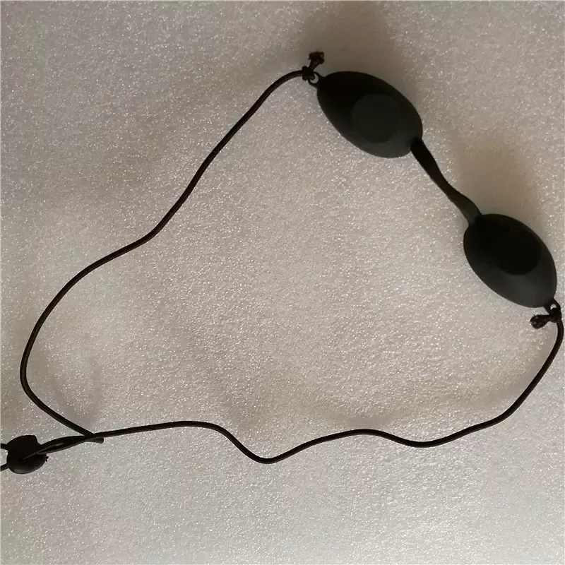 Laser protective eye mask black face doll e light machine customer