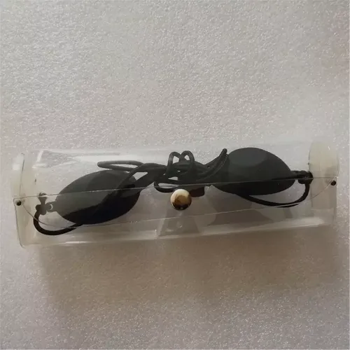 Laser protective eye mask black face doll e light machine customer