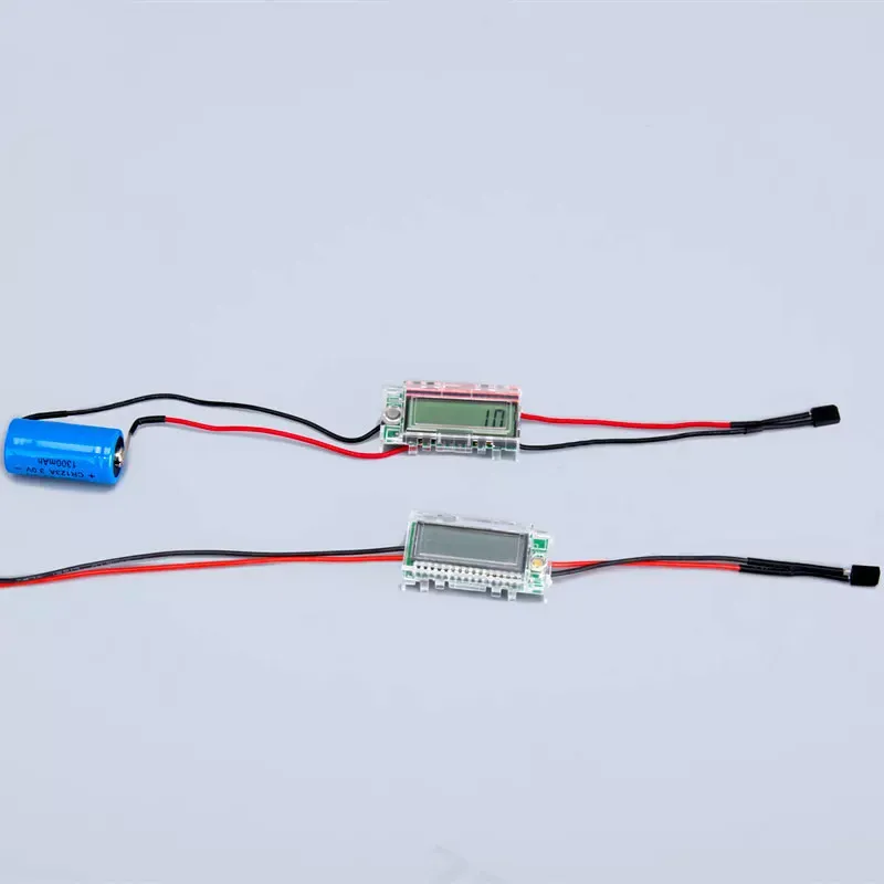 Counter liquid crystal display counting hair count 