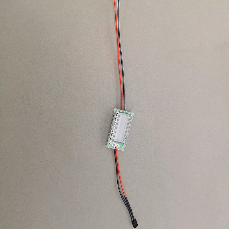 Counter liquid crystal display counting hair count 