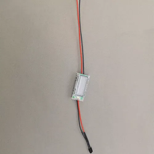 Counter liquid crystal display counting hair count