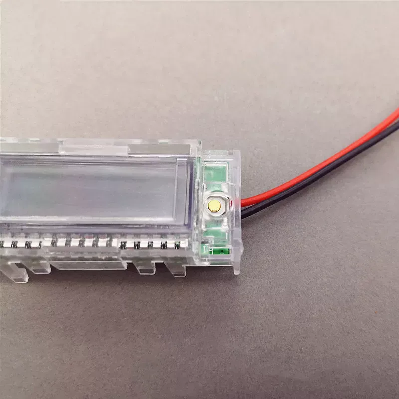 Counter liquid crystal display counting hair count 