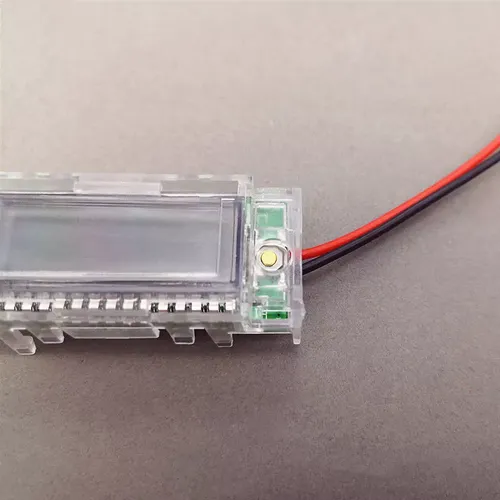 Counter liquid crystal display counting hair count