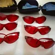  E-light laser beauty protective glasses magneto-optical red/blue light