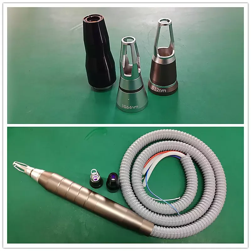 IPL laser head small picosecond laser shooter handle 755 honeycomb head 1064 e light beauty instrument accessories