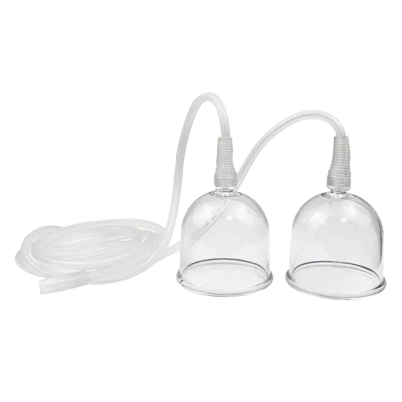 Breast enhancement instrument cup connecting 