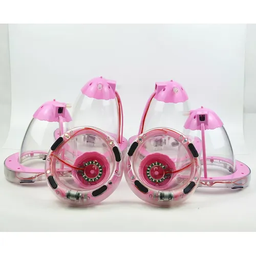 Photoelectric vibration suction and release cup breast beauty instrument cup red light micro current cup accessories