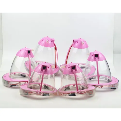 Photoelectric vibration suction and release cup breast beauty instrument cup red light micro current cup accessories