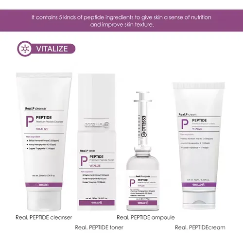 Korean cosmetic ESSELLO BNC Real. PEPTIDE series