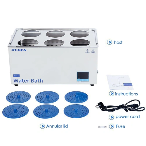 4 Hole Electric Digital Heating Bath For Lab instrument Heating Oil or Water Bath