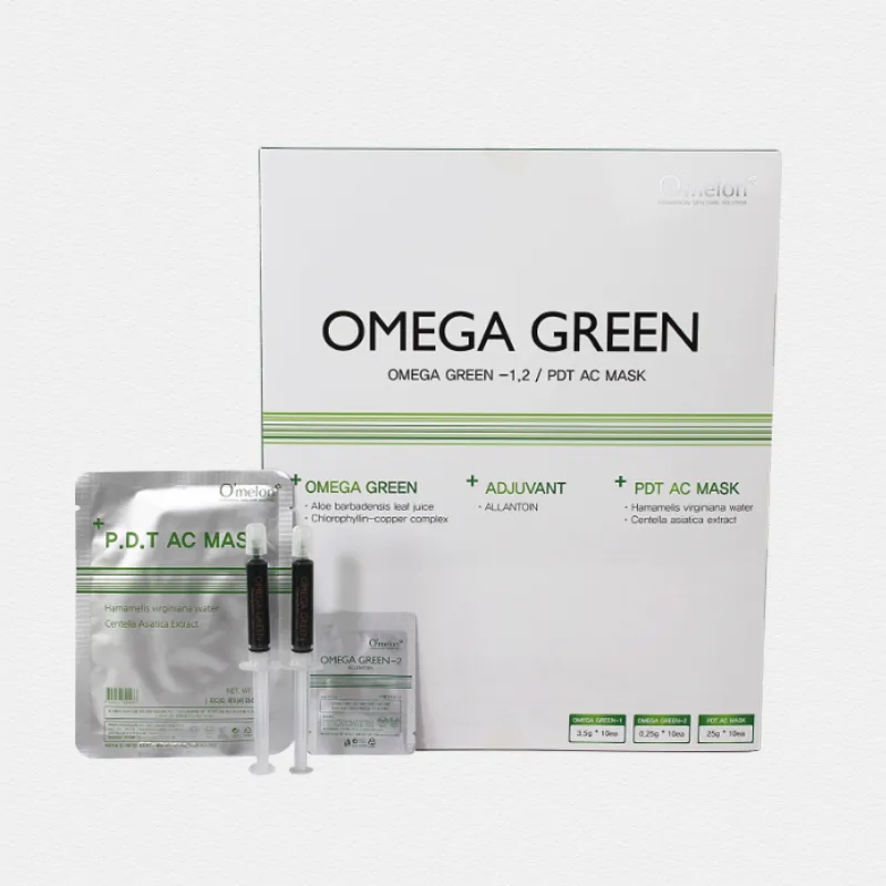 KOREA OMEGAGREEN SKIN CARE THERAPY SET 