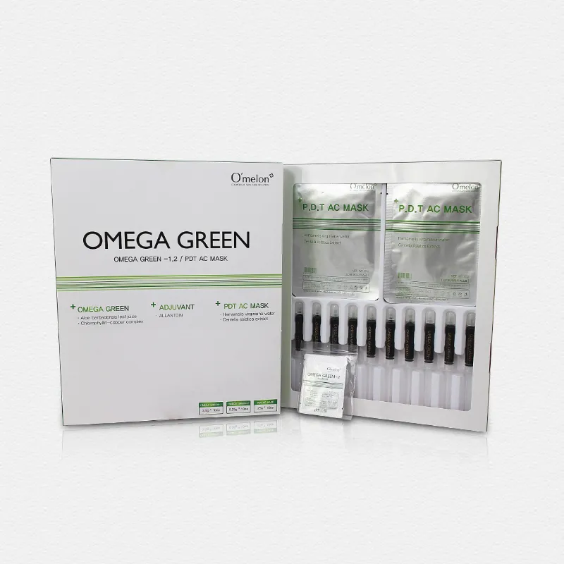 KOREA OMEGAGREEN SKIN CARE THERAPY SET 