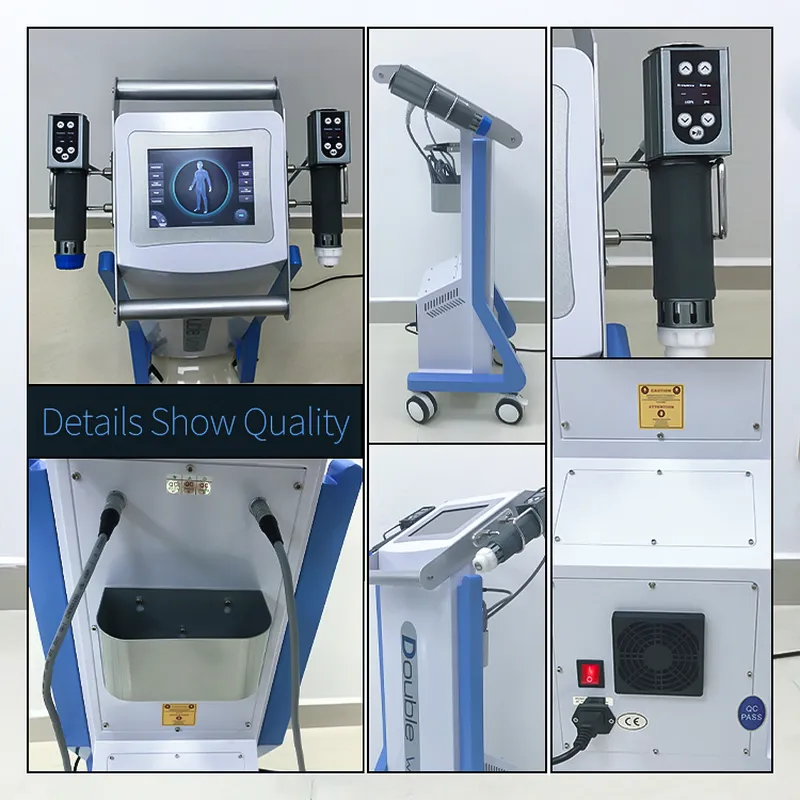 Dual channel B shock wave therapy equipment