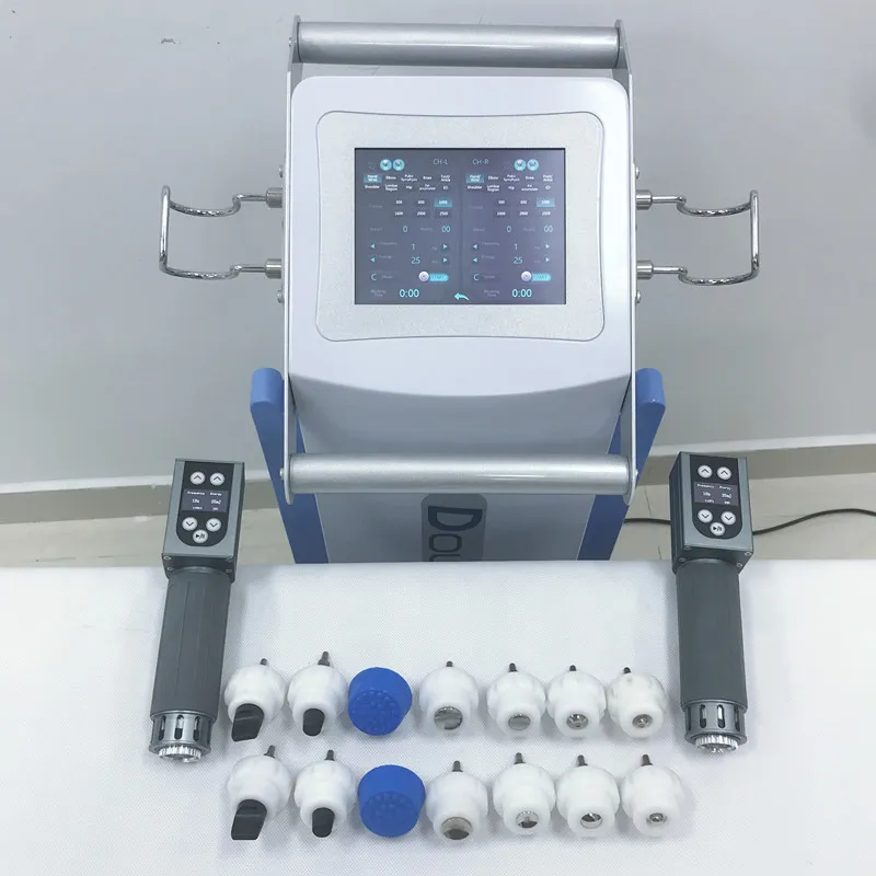 Dual channel B shock wave therapy equipment