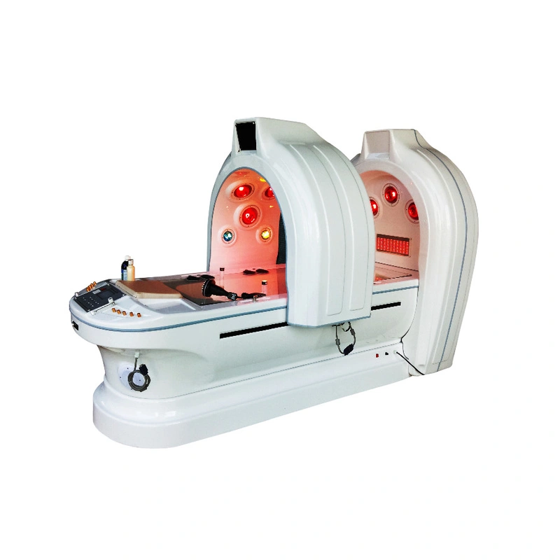 Latest multifunctional LED light infrared spa capsule