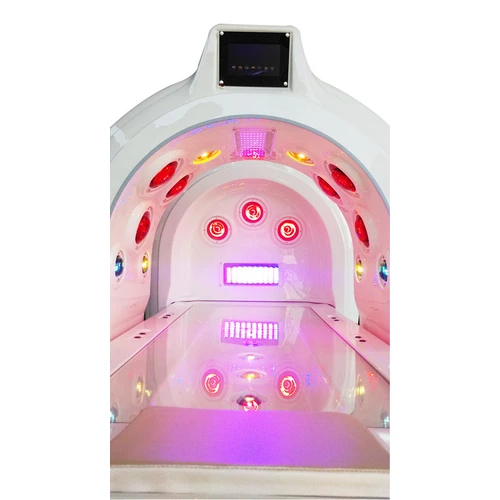 Latest multifunctional LED light infrared spa capsule
