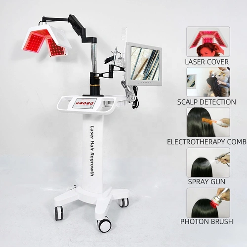 Newest machine diode laser hair detection device 