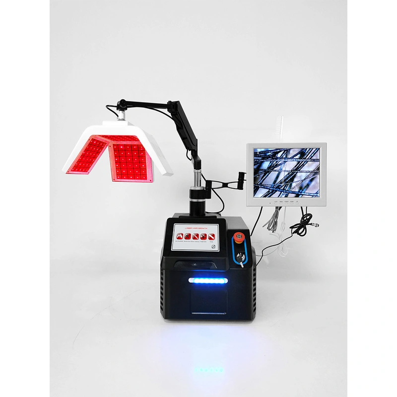  anti hair loss beauty machine near infrared red color 