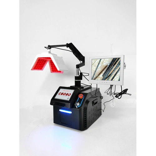  anti hair loss beauty machine near infrared red color 