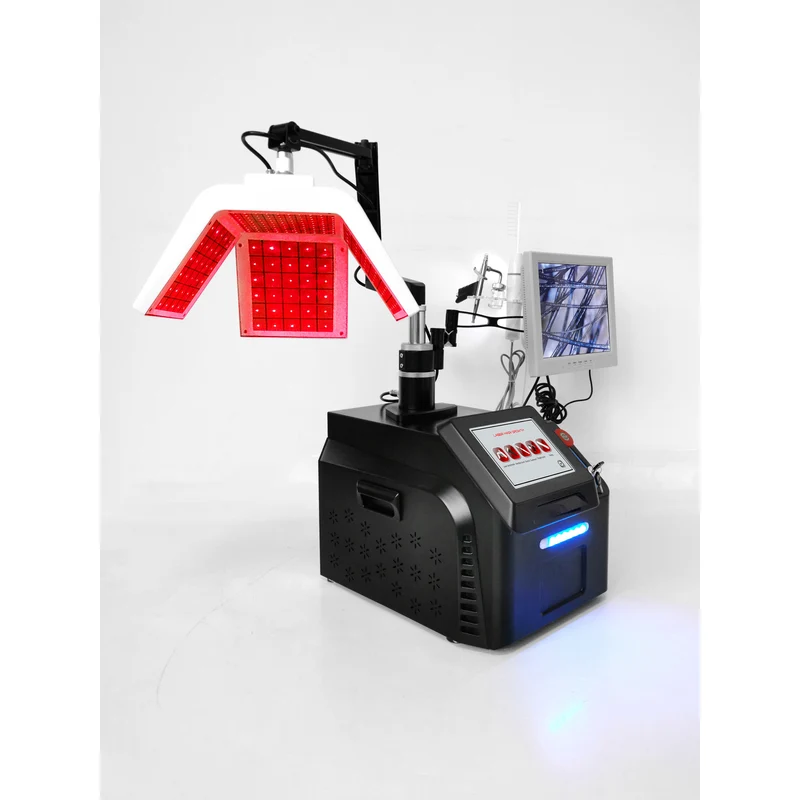  anti hair loss beauty machine near infrared red color 