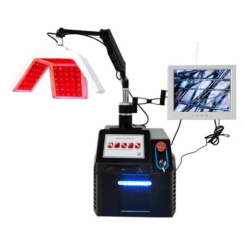  anti hair loss beauty machine near infrared red color 