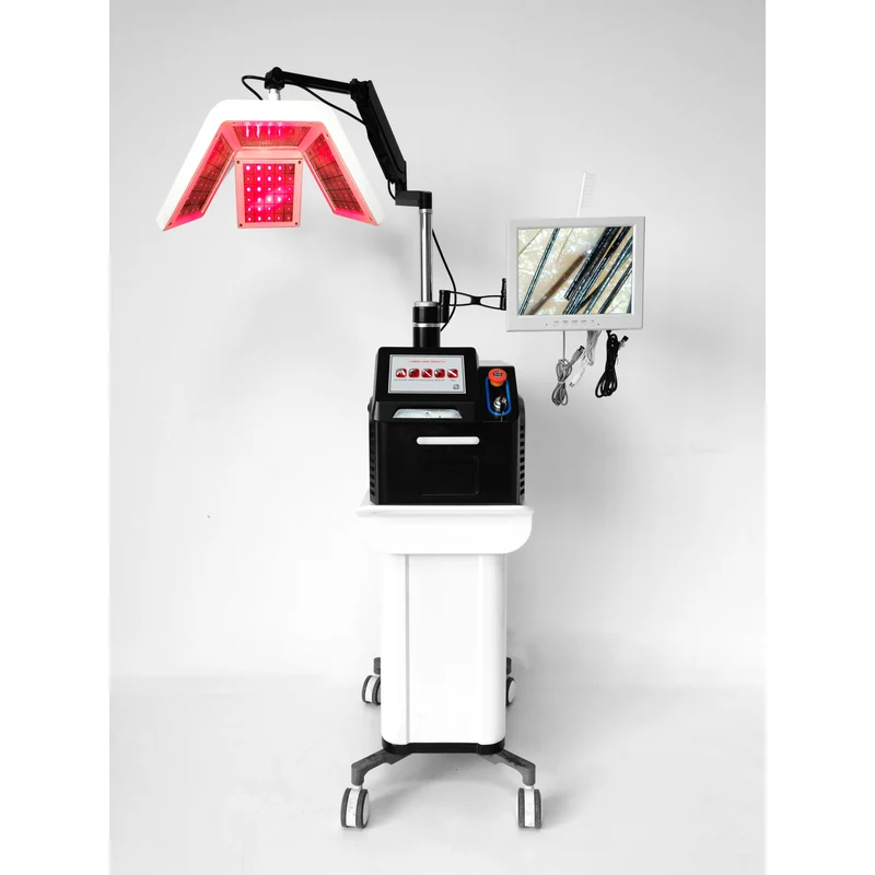  anti hair loss beauty machine near infrared red color 