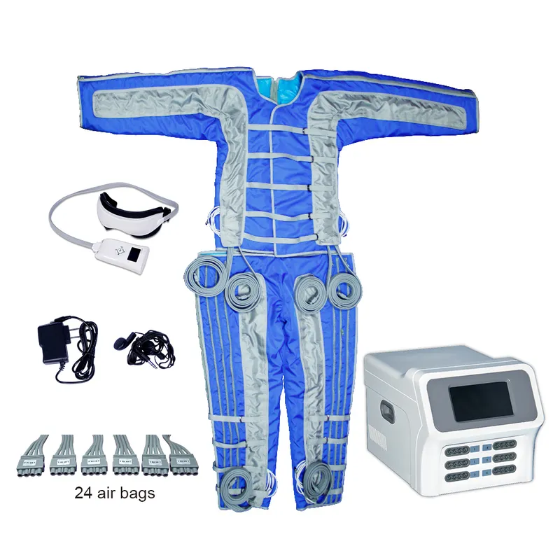 lymphatic drainage slimming air pressure compression machine 