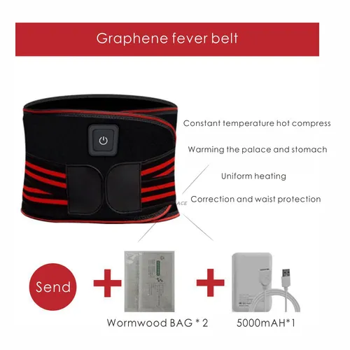 Cordless Infrared Heating Pad Lower Back Massager 