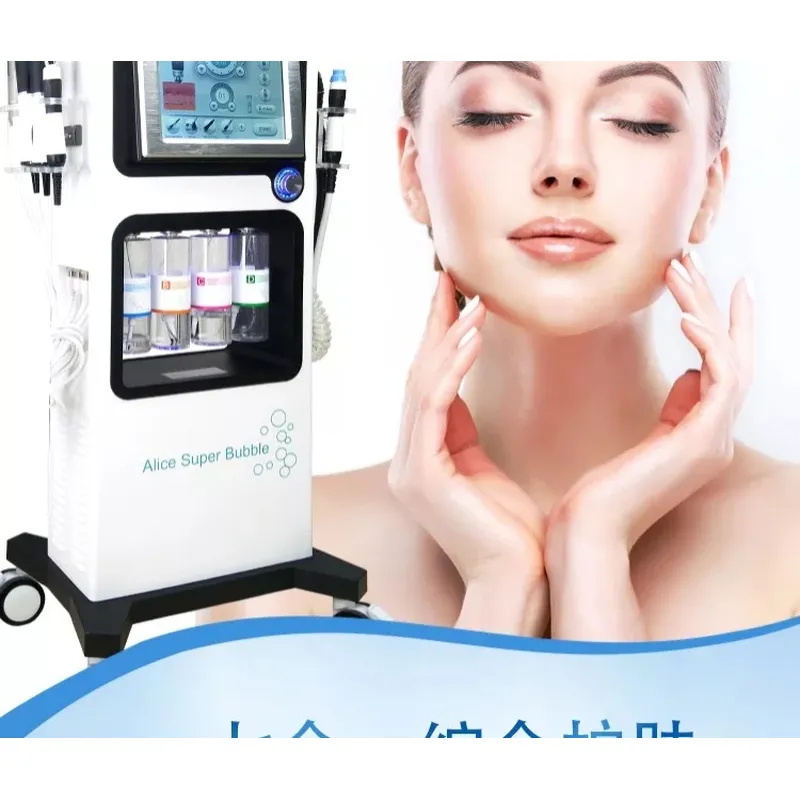7 in 1 bubble facial skin care beauty machine 