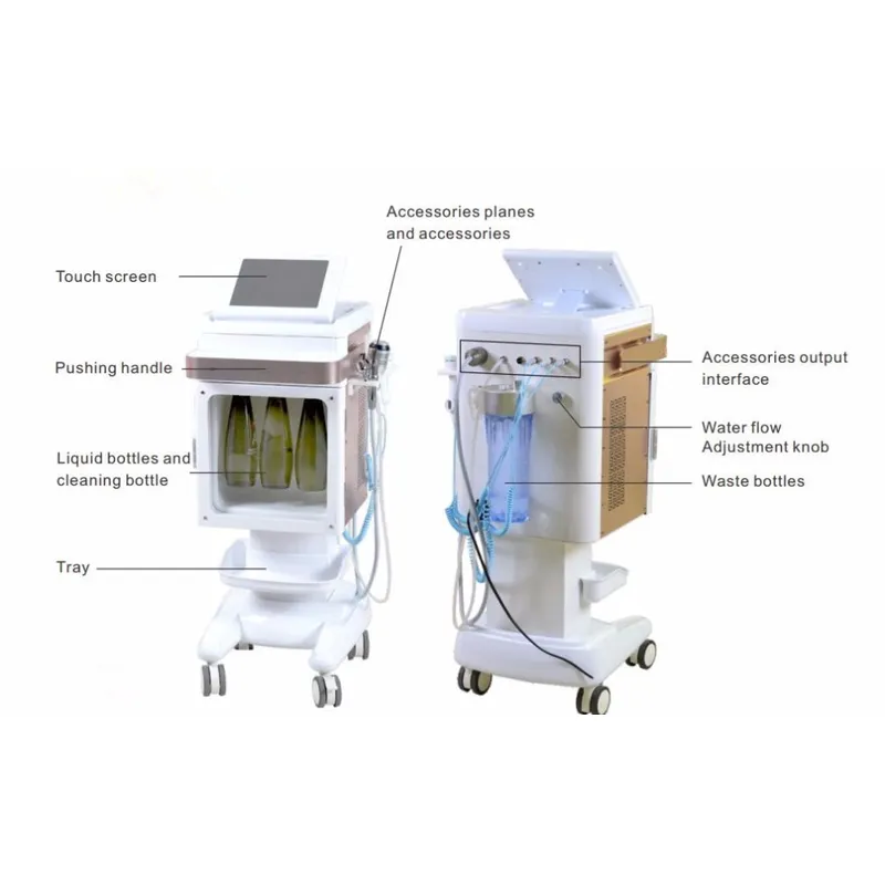 Hydro water facial cleaning RF tightening Vacuum 