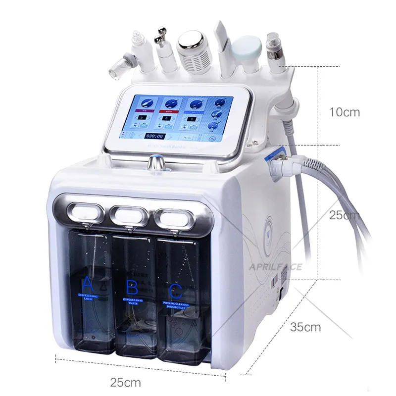 6 in 1 Oxygen Hydra Aqua Peel Facial Beauty Machine 