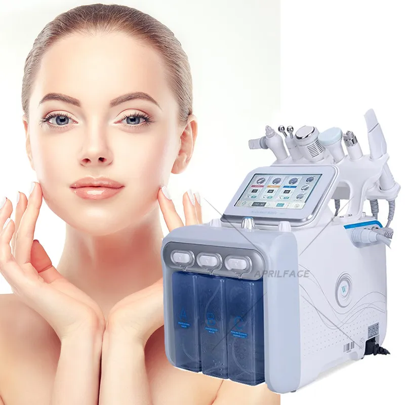 6 in 1 Oxygen Hydra Aqua Peel Facial Beauty Machine 