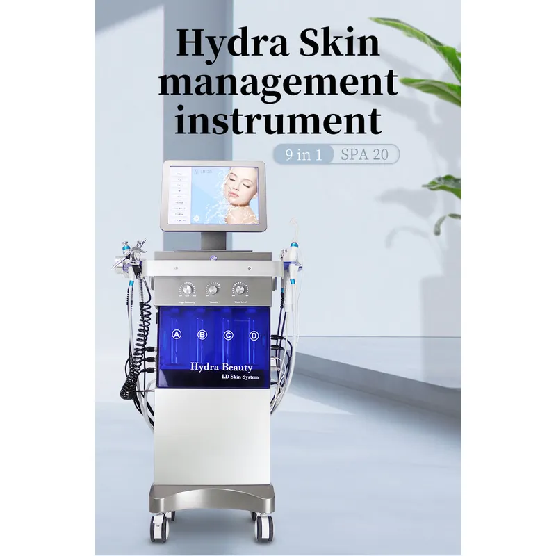 9 in 1 Hydra dermabrasion aqua peel Facial 