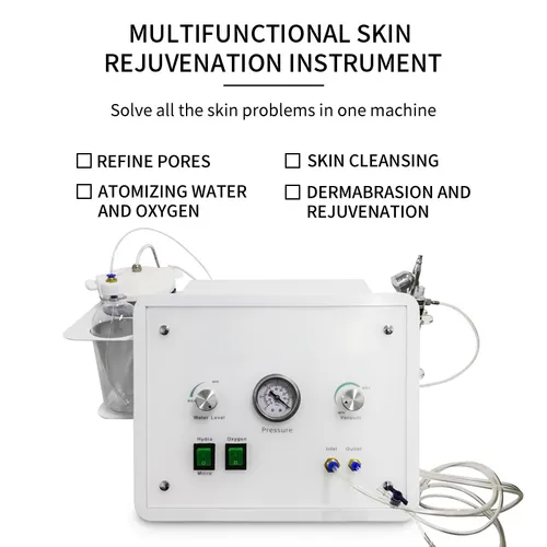 3 In1 Diamond Microdermabrasion Hydra Beauty Machine 