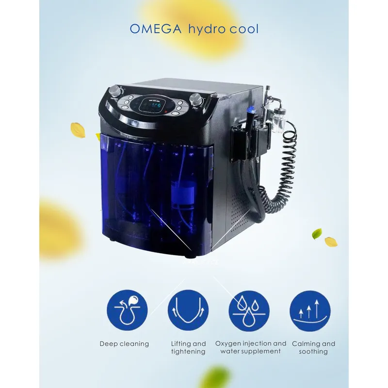 4 in 1  hydro cool dermabrasion facial beauty machine