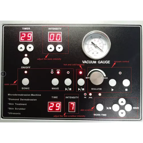 7 in 1 water oxygen diamond peel diamond microdermabrasion machine