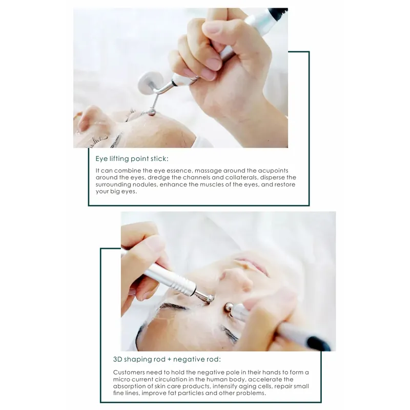 7 in 1mesotherapy electroporation/skin care galvanic device