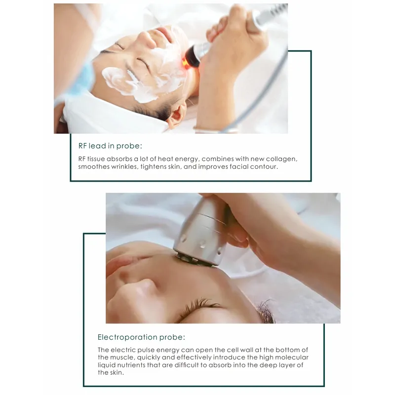 7 in 1mesotherapy electroporation/skin care galvanic device