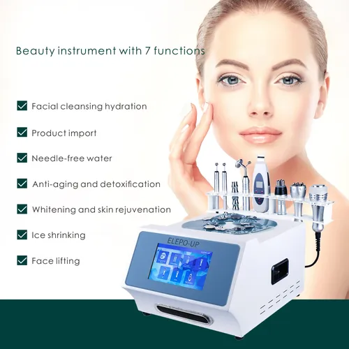 7 in 1mesotherapy electroporation/skin care galvanic device