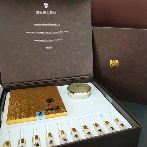 Rufei gold skin rejuvenation set box
