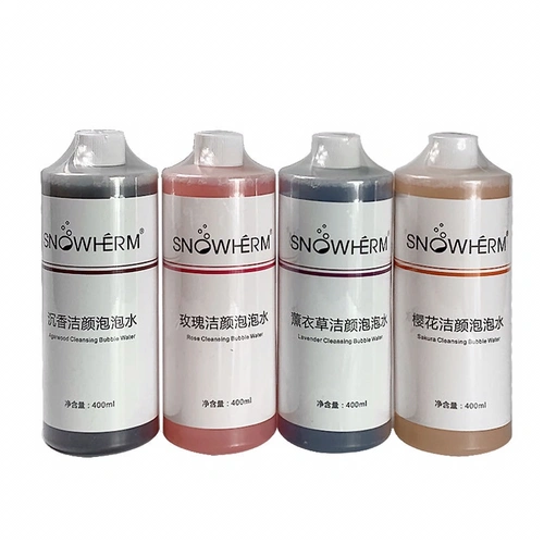 Magic oxygen bubble cleansing bubble water