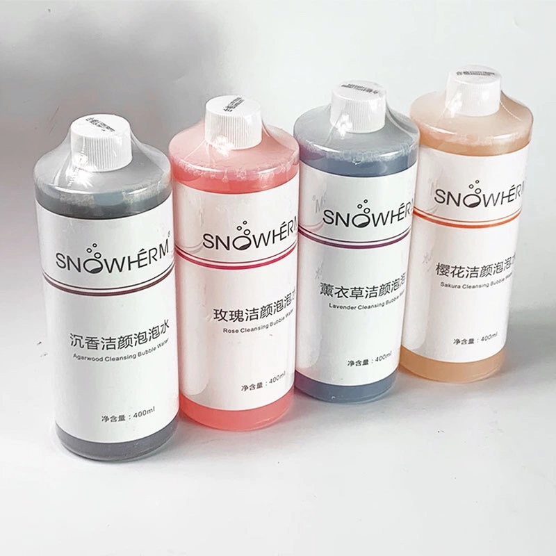 Magic oxygen bubble cleansing bubble water