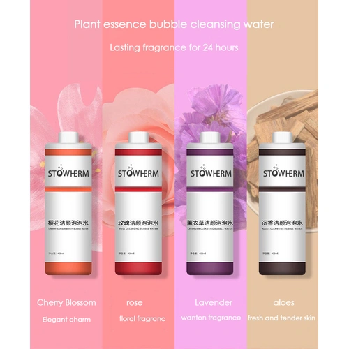 Magic oxygen bubble cleansing bubble water