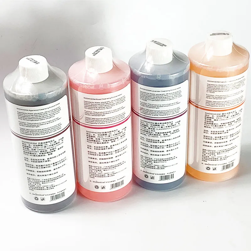 Magic oxygen bubble cleansing bubble water